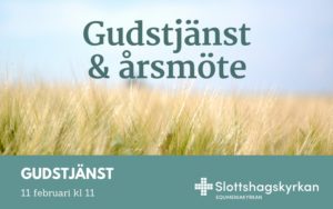 Gudstjänst och församlingens årsmöte