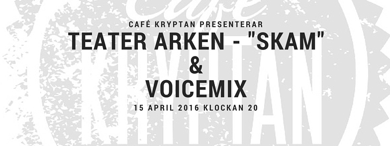 Kryptan 15 april – Teater Arken & Voicemix