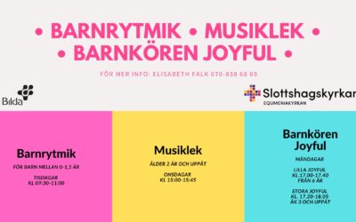 Barnrytmik, Musiklek & Barnkören Joyful – terminsstart