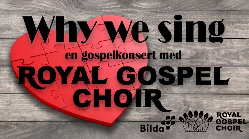 Gospelkonsert Royal Gospel Choir – 6 maj kl 13, Röda Kvarn