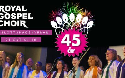 Royal Gospel Choir fyller 45 år – jubileumskonsert!