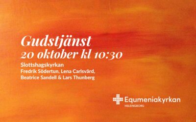 Gudstjänst – 20 okt kl 10:30 – Slottshagskyrkan